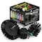 Drill Brush Power Scrubber By Useful Products 5 in W 5 in L Brush, Black K-EMS-2L-QC-DB - alternate 1
